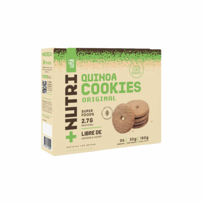 NUTRI QUINOA COOKIES 180GR