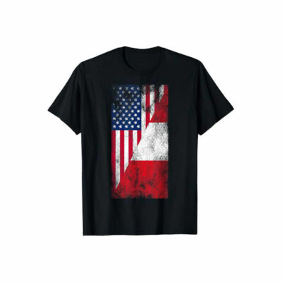 PERU - AMERICA T-SHIRT FLAGS