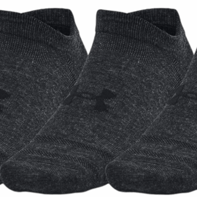 WOMEN'S SOCKS UNDER ARMOUR LIGHTWEIGHT NO SHOW X3 MEDIUM (6-10)