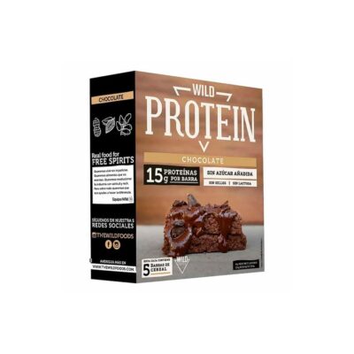 WILD FOODS PROTEIN BARS X 5
