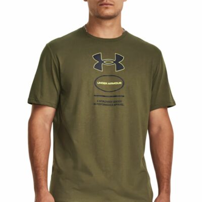 UNDER ARMOUR T-SHIRT MEN GREEN