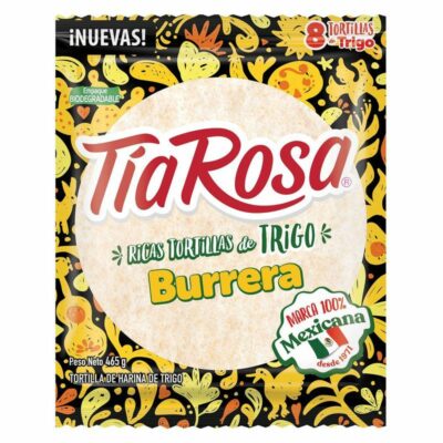 BURRITO TORTILLA X 8 TIA ROSA