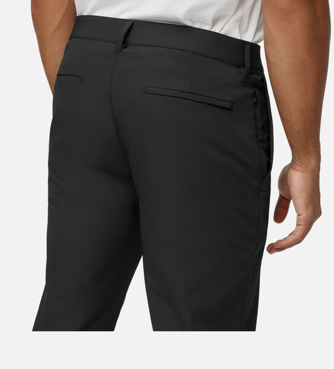 BANANA REPUBLIC BLACK PANTS 32X34 - Image 3