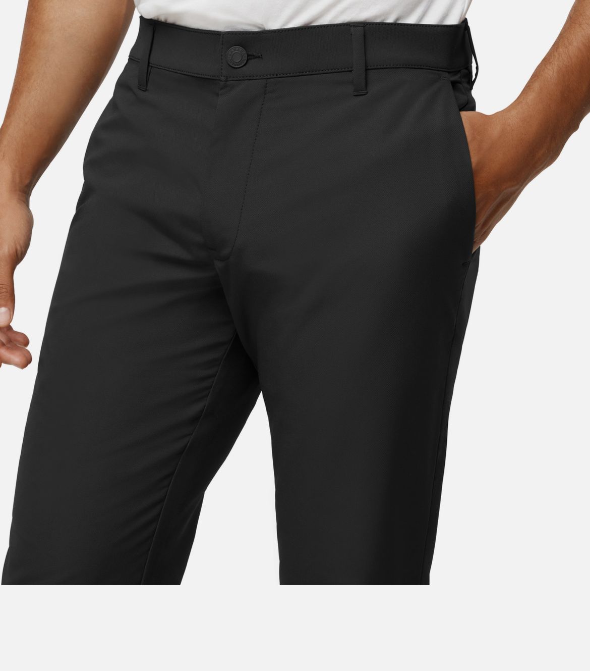 BANANA REPUBLIC BLACK PANTS 32X34