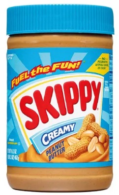 SKIPPY CREAMY PEANUT BUTTER