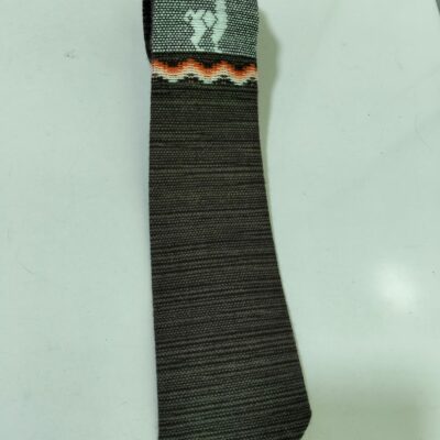 ANDINA TIE LLAMITA PERU GRAY HANDMADE