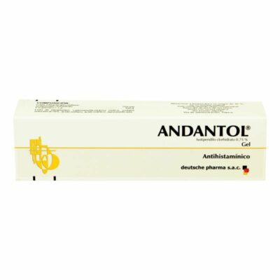 Gel Antihistamine for insect bites ANDANTOL
