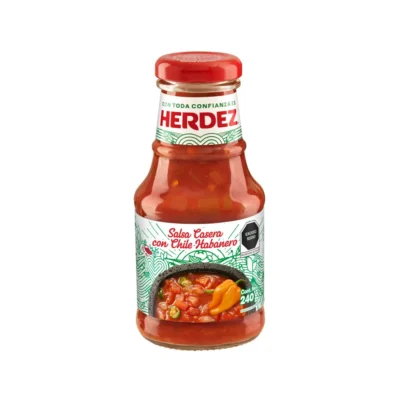 Herdez Homemade-Style Salsa with Habanero Pepper 240g