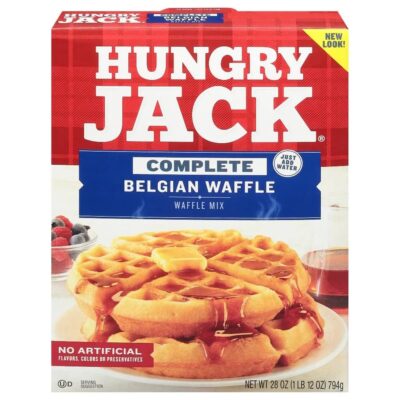 Waffle Mix Belgian HUNGRY JACK box 794g